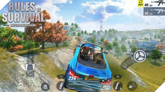 
Xe đua thể thao trong Rules of Survival
