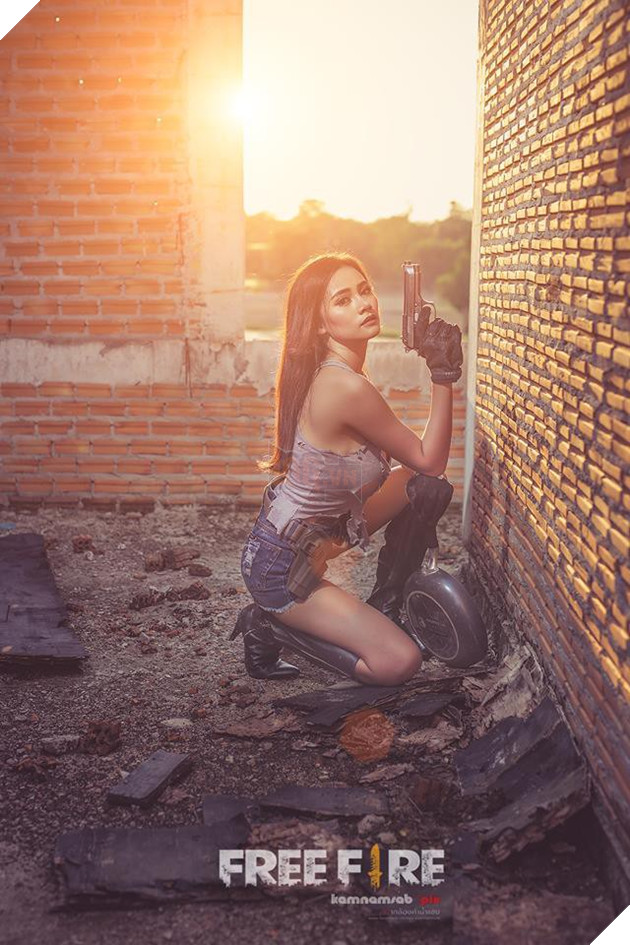 Nóng mắt với cosplay Free Fire đến từ người đẹp Thái Tangmay Phornphimol