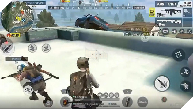 
Đưa xe lên nóc nhà giờ không phải là việc quá khó khăn trong Rules of Survival?
