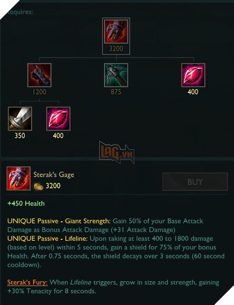 LMHT: RIOT lại ra mắt thêm những trang bị mới cho tướng Đấu Sĩ, cũng như làm lại hàng loạt trang bị cho vị trí này 8