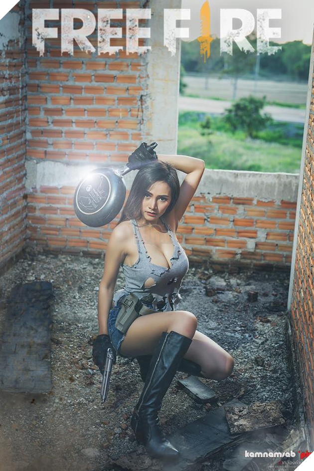Nóng mắt với cosplay Free Fire đến từ người đẹp Thái Tangmay Phornphimol