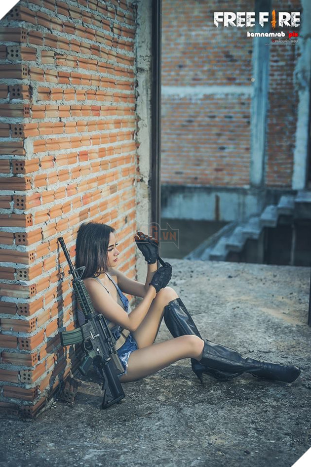 Nóng mắt với cosplay Free Fire đến từ người đẹp Thái Tangmay Phornphimol