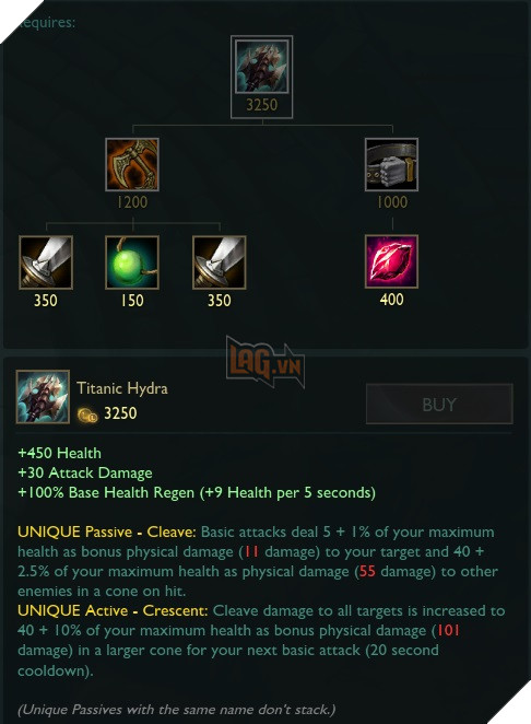 LMHT: RIOT lại ra mắt thêm những trang bị mới cho tướng Đấu Sĩ, cũng như làm lại hàng loạt trang bị cho vị trí này 7