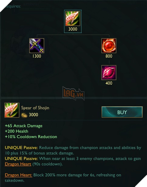 LMHT: RIOT lại ra mắt thêm những trang bị mới cho tướng Đấu Sĩ, cũng như làm lại hàng loạt trang bị cho vị trí này 4