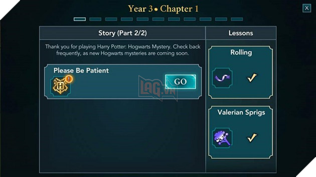 Tổng hợp nội dung Năm 3 trong Harry Potter: Hogwarts Mystery