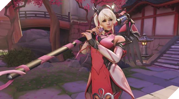 Blizzard thu về gần 10 triệu đô-la ủng hộ quỹ ung thư nhờ skin Mercy Hồng 3