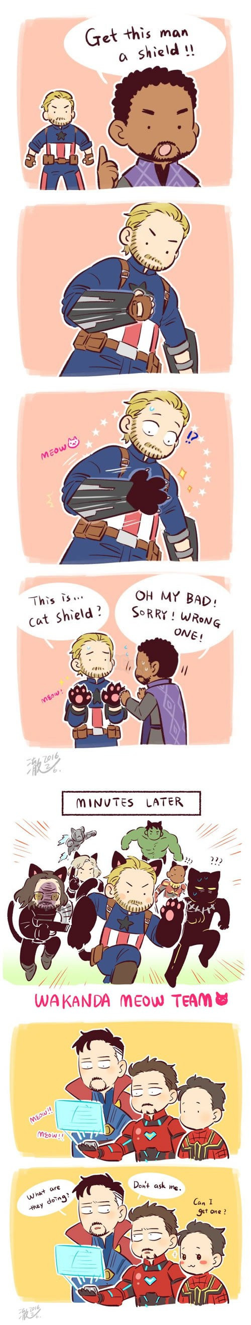 Loạt ảnh chibi siêu dễ thương của các siêu anh hùng trong Avengers: Infinity war sẽ bạn đổ siêu đổ vẹo