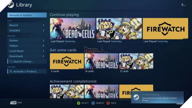 
Steam Link nằm trong dự án Steam Machine của Valve và đã ra mắt từ năm 2015
