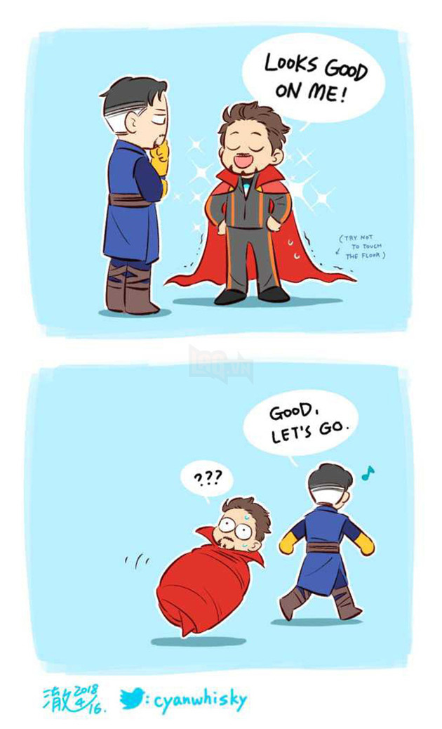 Loạt ảnh chibi siêu dễ thương của các siêu anh hùng trong Avengers: Infinity war sẽ bạn đổ siêu đổ vẹo