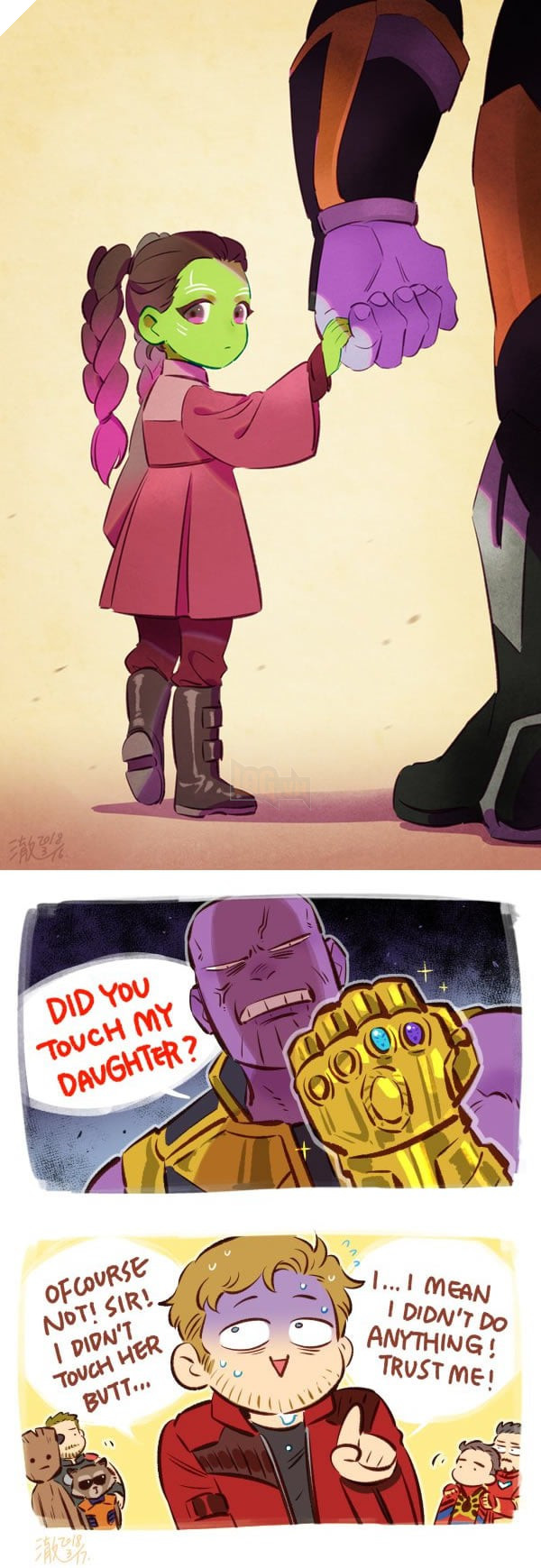 Loạt ảnh chibi siêu dễ thương của các siêu anh hùng trong Avengers: Infinity war sẽ bạn đổ siêu đổ vẹo