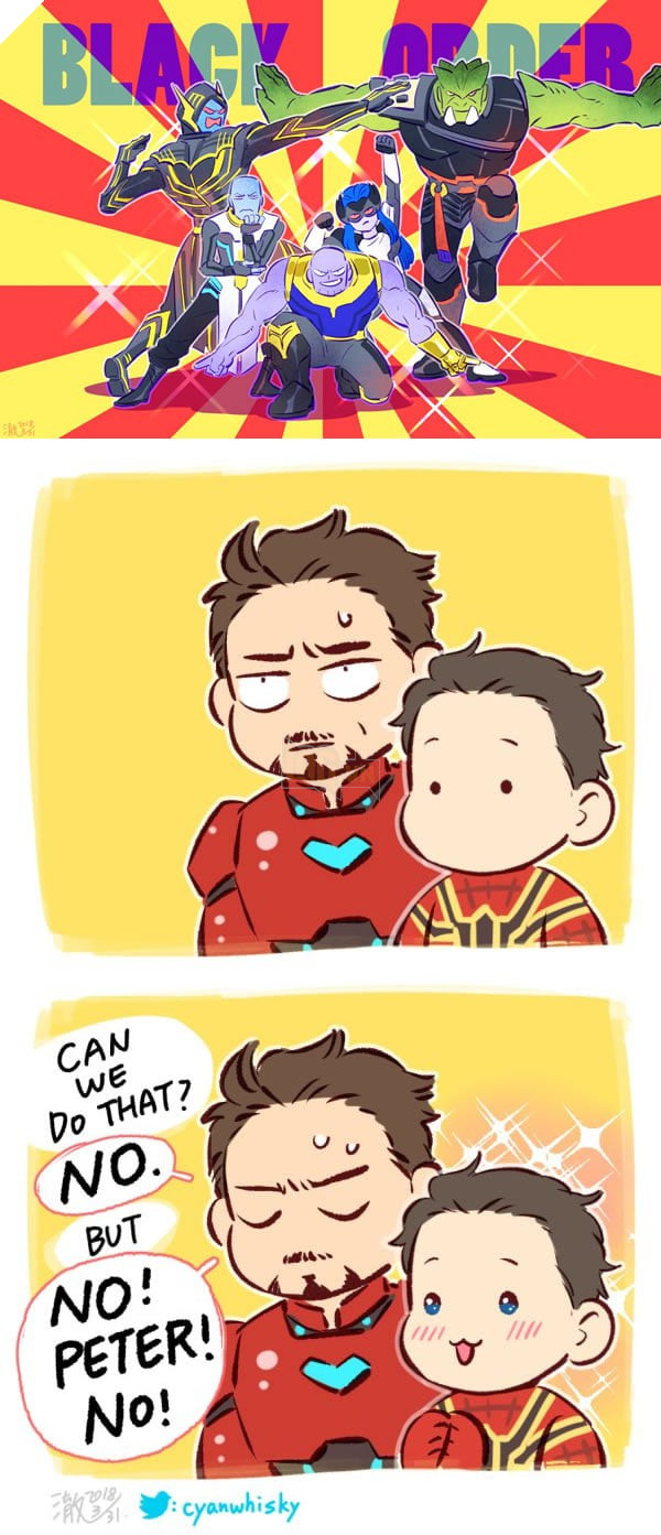 Loạt ảnh chibi siêu dễ thương của các siêu anh hùng trong Avengers: Infinity war sẽ bạn đổ siêu đổ vẹo