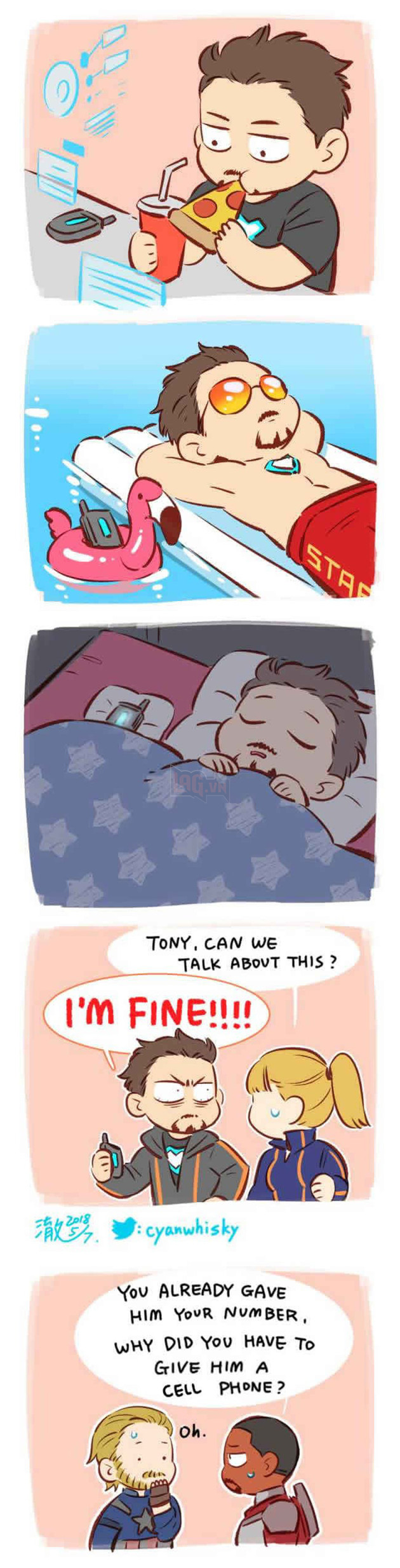 Loạt ảnh chibi siêu dễ thương của các siêu anh hùng trong Avengers: Infinity war sẽ bạn đổ siêu đổ vẹo