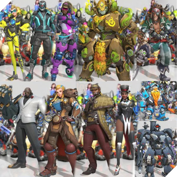 Overwatch: Rò rỉ hàng loạt hình ảnh skin sự kiện Anniversary 2