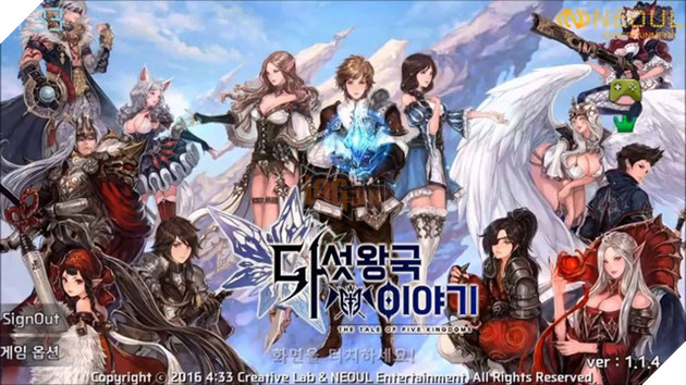 The tale of Five Kingdoms - Game mobile xứ Hàn với lối chơi "ngưng đọng" độc đáo