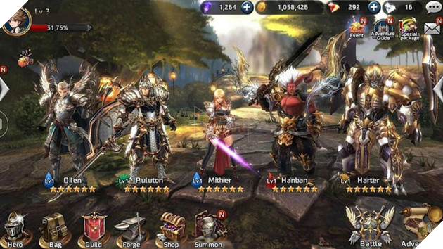 The tale of Five Kingdoms - Game mobile xứ Hàn với lối chơi "ngưng đọng" độc đáo