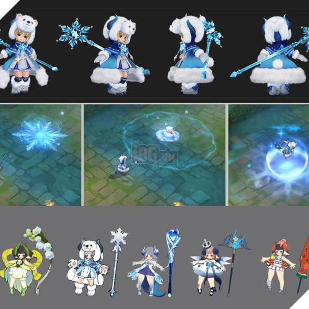 
Alice phiên bản Thiên Thần Tuyết này chỉ là một trong số hàng loạt mẫu thiết kế mà nhà sản xuất định áp dụng.
