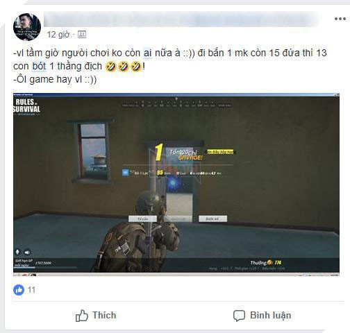 
Một map mà có quá nhiều người chơi ảo sẽ khiến chất lượng chuyên môn bị kéo xuống rất thấp.
