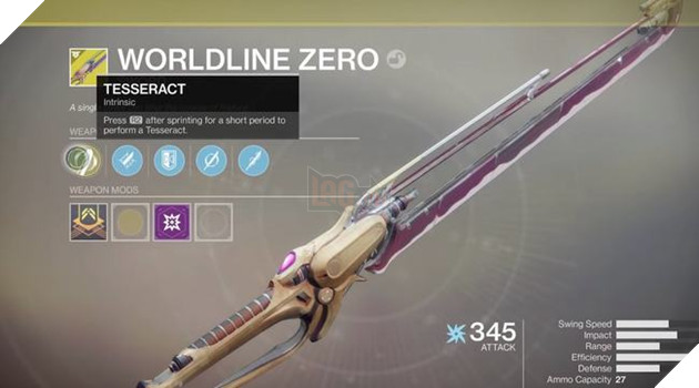 Destiny 2: Hướng dẫn sở hữu thanh kiếm Exotic Worldline Zero