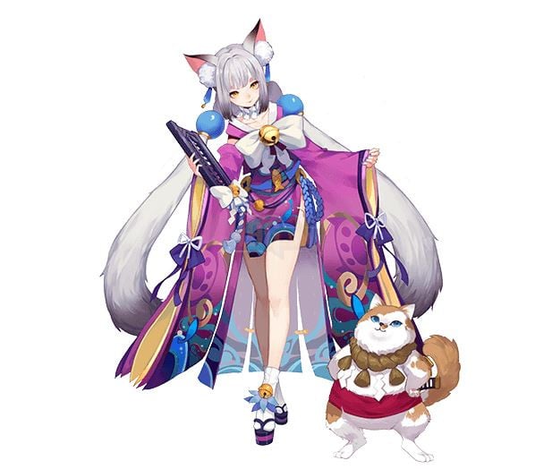 Âm Dương Sư: Hướng dẫn Nekookami - SR loli + mèo béo siêu mạnh siêu cute 3