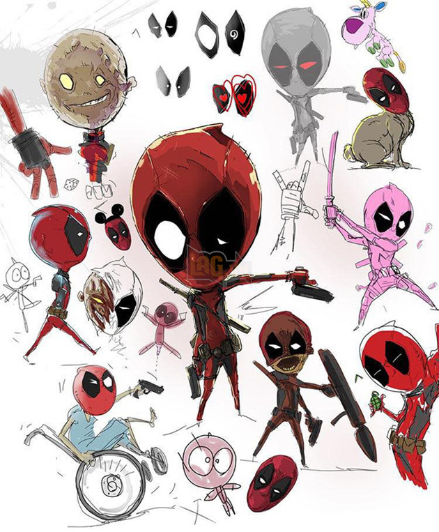 Ngất ngây với bộ ảnh Deadpool “sâu kiu” hết mức của 1 nghệ sĩ trẻ