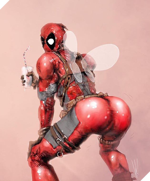 Ngất ngây với bộ ảnh Deadpool “sâu kiu” hết mức của 1 nghệ sĩ trẻ