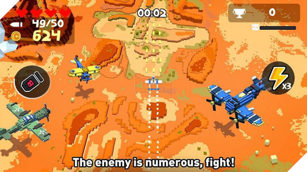 Chơi thử Aero Smash - Game bắn máy bay theo phong cách Pixel cực vui nhộn