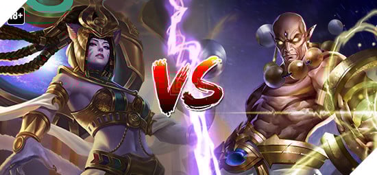 Liên Quân Mobile: Arum vs Jinna - Ai lắc vòng quẫy nát team tốt hơn?