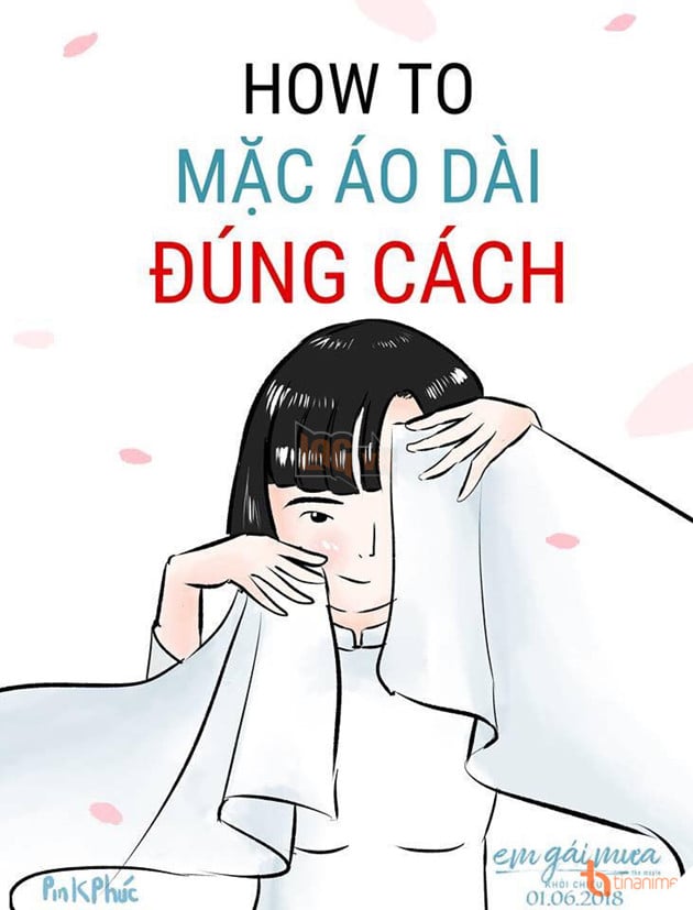 Làm sao nhịn được cười trước chùm ảnh Cách mặc áo dài siêu bựa