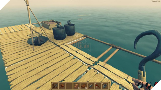 Đây là Game thử thách chính bản thân chúng ta giữa lòng đại dương khi chỉ với 1 cái bè nhỏ và 1 cái móc câu