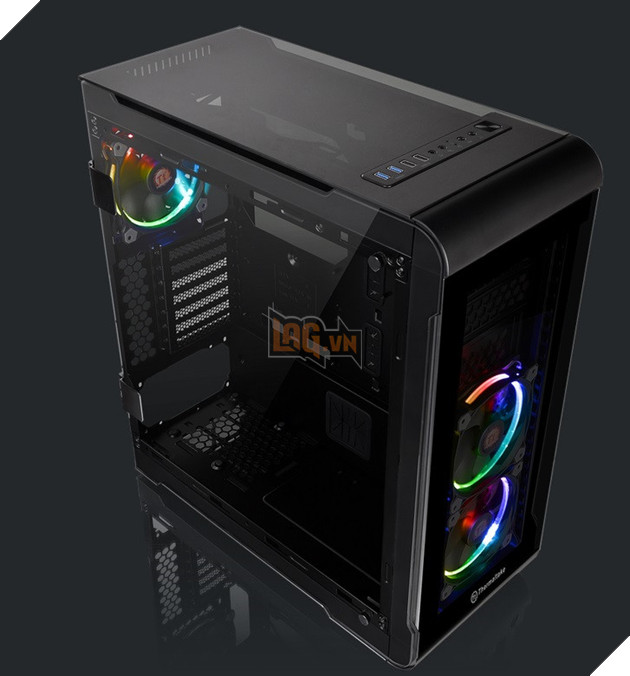 Thermaltake ra mắt case View 32 TG RGB: 4 mặt kính cường lực, 2 cửa hông bản lề 3