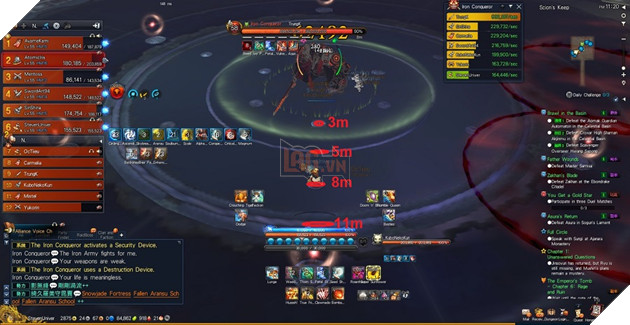 BnS: Hướng dẫn cơ chế Boss 3 Raid Zulia - Anh Samurai thích chơi laze 7