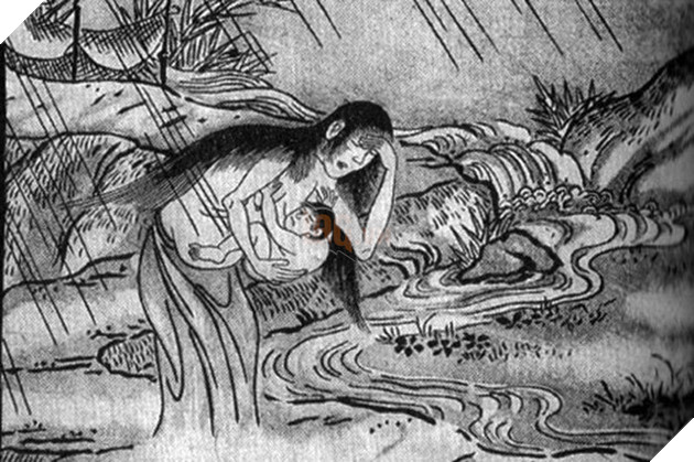 Truyền thuyết về quái vật Ubume bắt cóc trẻ em