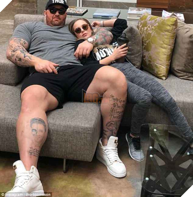 Thor Bjornsson và bạn gái