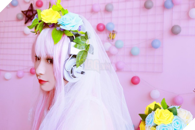 Cùng ngắm cosplay Sonico tuyệt đẹp trong trang phục nàng dâu