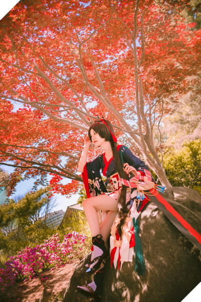 Âm Dương Sư: Tổng hợp bộ ảnh cosplay Yêu Đao Cơ không chém cũng tự chết 6