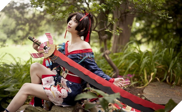 Âm Dương Sư: Tổng hợp bộ ảnh cosplay Yêu Đao Cơ không chém cũng tự chết 9