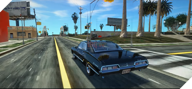 Ngỡ ngàng với cuộc lột xác của GTA SA, đẹp không kém GTA V