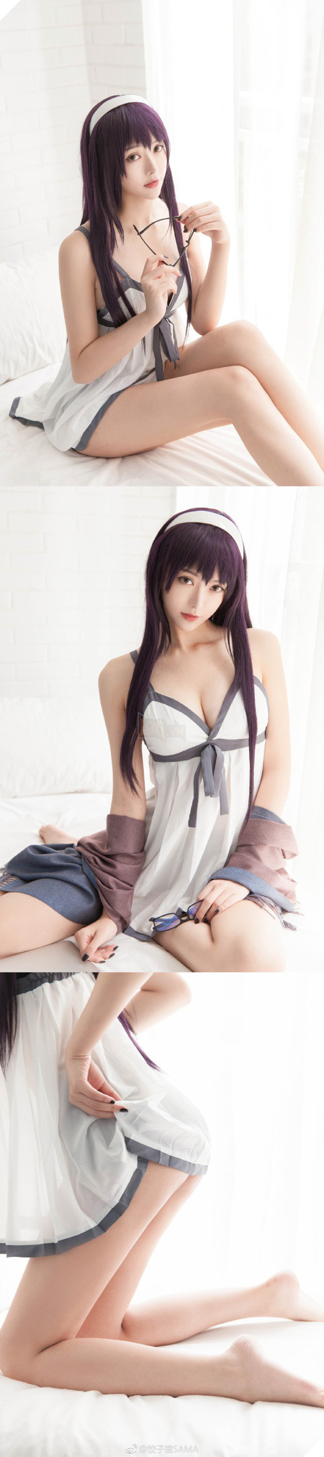 Chảy máu mũi với cosplay nàng Kasumigaoka Utaha trong Saekano: How to Raise a Boring Girlfriend