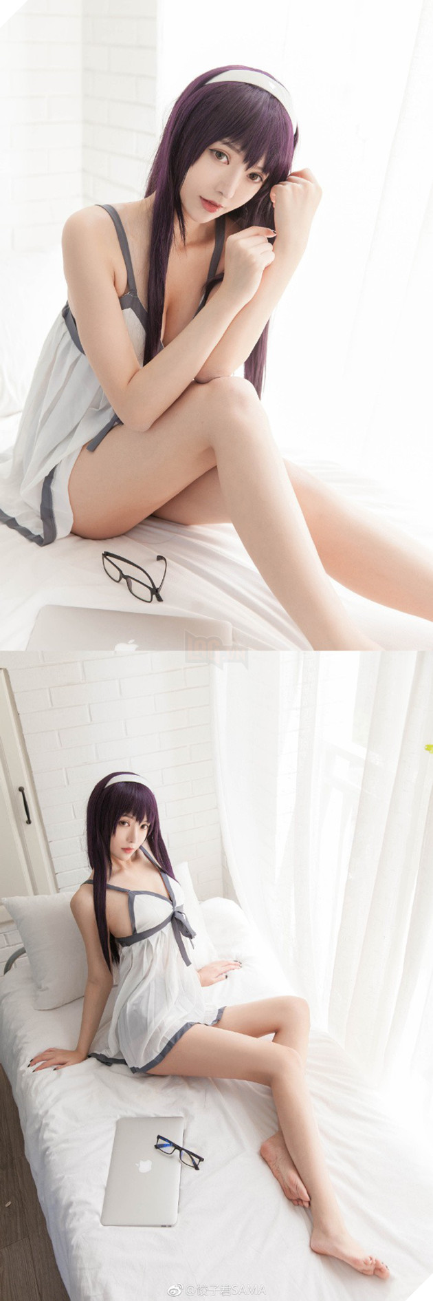 Chảy máu mũi với cosplay nàng Kasumigaoka Utaha trong Saekano: How to Raise a Boring Girlfriend