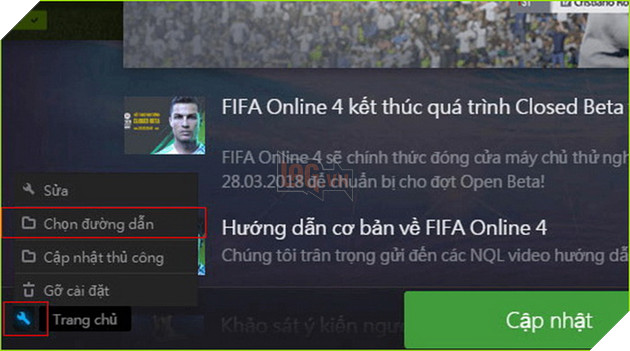 Hướng dẫn cách tải, cài đặt và cấu hình FIFA Online 4 tại Việt Nam 4