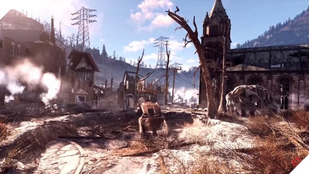 [E3 2018] Thấy buổi họp báo của Microsoft quá to, Bethesda "mượn luôn sân khấu" để quảng cáo cho Fallout 76