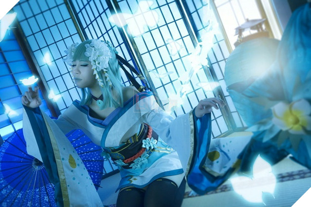 Âm Dương Sư: Bộ Cosplay Aoandon ma mị hút hồn người xem ngay lập tức 6