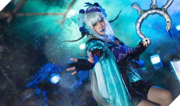 Âm Dương Sư: Bộ Cosplay Aoandon ma mị hút hồn người xem ngay lập tức 2