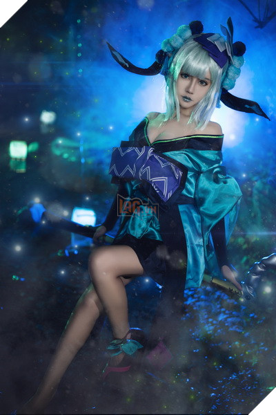 Âm Dương Sư: Bộ Cosplay Aoandon ma mị hút hồn người xem ngay lập tức 4