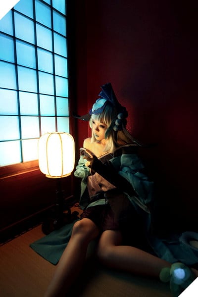 Âm Dương Sư: Bộ Cosplay Aoandon ma mị hút hồn người xem ngay lập tức 9