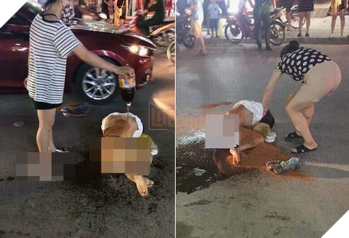 Hình ảnh cô gái trẻ nghi bá» Äánh ghen kinh hoà ng á» Thà nh phá» Thanh Hóa