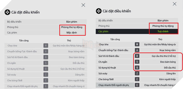 Nếu là 1 người try hard và muốn tiến bộ trong Tactical Deffending thì chúng ta nên tập đá với máy bằng “Tùy chỉnh” chứ không nên đá “Mặc định”