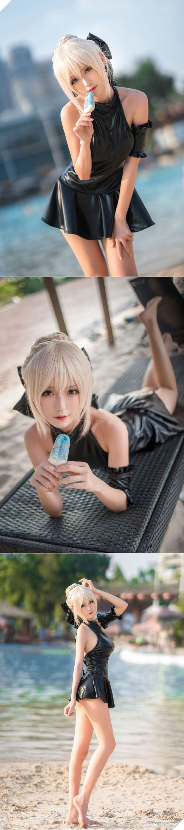 Cùng ngắm cosplay nàng Saber đầy vẻ ma mị và quyến rũ