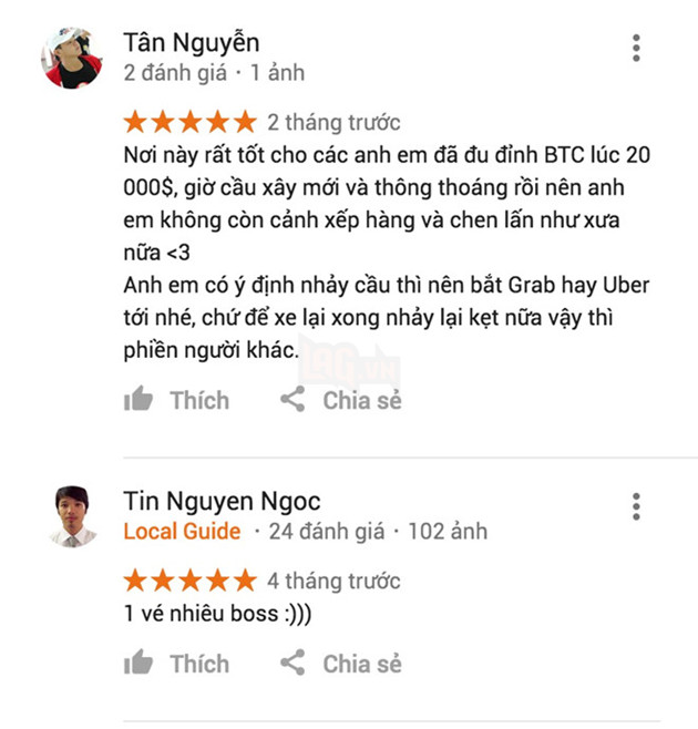 Cay cau 'vinh biet Bitcoin' o Sai Gon tren Google Maps hinh anh 2
