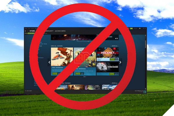 Kết quả hình ảnh cho steam win xp